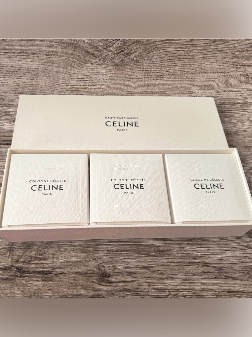 CELINE Cologne Celeste Perfumed Soaps